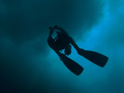 Underwater photographer