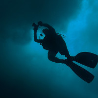 Underwater photographer
