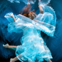 Fashion Underwater Multiexposure