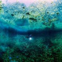 The volcano's mounth