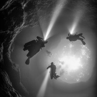 Wejscie do cenoty Zapote, Tulum, Meksyk