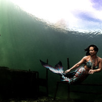 Mermaid in Lake Neuchatel